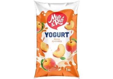 JOGURTS MIO&RIO 1.5% PERSIKU 1KG