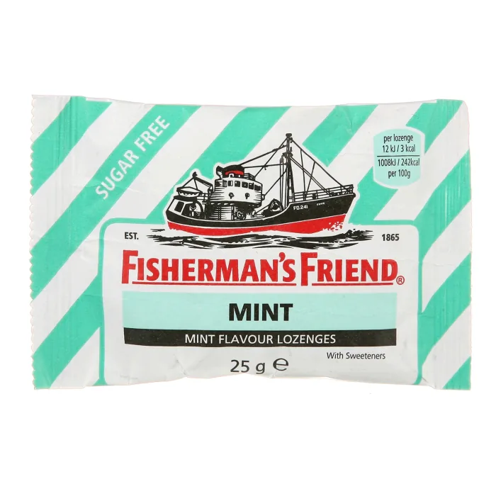 Pastilas Fisherman's Friend piparmētru bez cukura 25 g