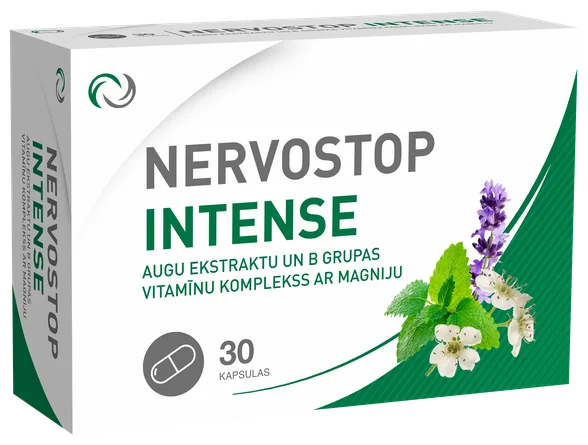 Jonax Nervostop Intense kapsulas, 30 gab.