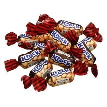 KONFEKTES ROSHEN KROCK AR ZEMESRIEKSTIEM, GLAZĒTAS KG