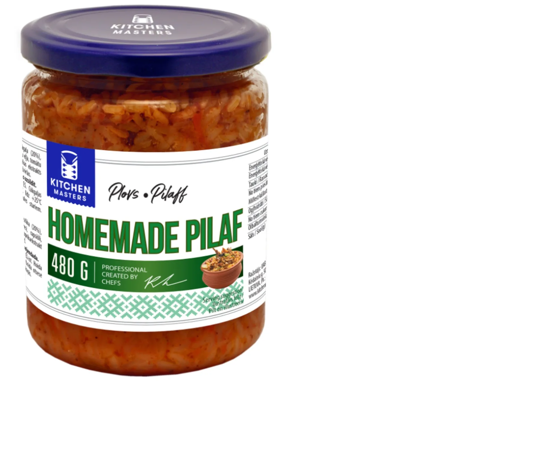 MĀJAS PLOVS KITCHEN MASTERS, 480G