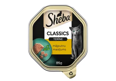KONSERVĒTA KAĶU BARĪBA SHEBA VISTA 85G