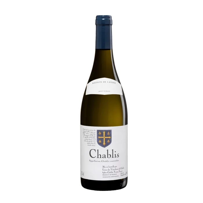 Baltvīns chablis chardonnay 12,5% 0,75 l
