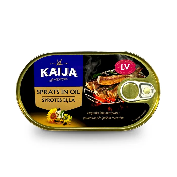 ŠPROTES EĻĻĀ KAIJA AR ATSLĒDZIŅU 190G /133G