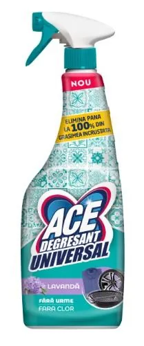 IZSMIDZINĀMS UNIVERSĀLS TĪRĪŠANAS LĪDZEKLIS ACE, LEVANDER, 650ML