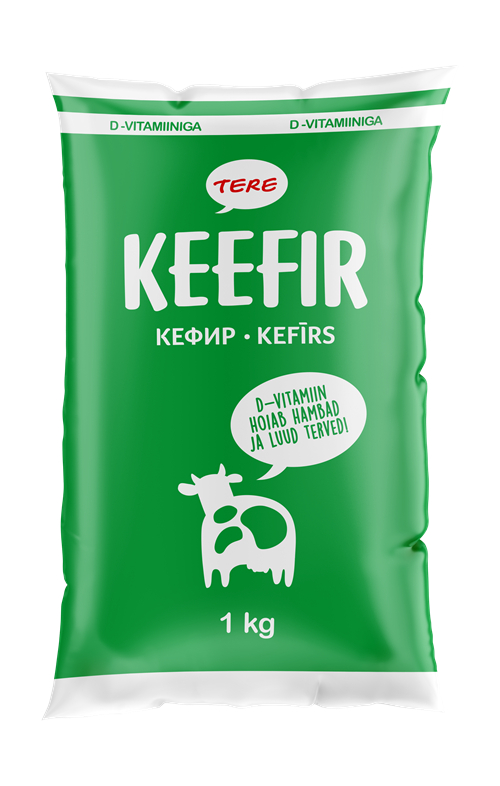 48H KEFĪRS TERE, 2.5%, PLĒVE, 1KG