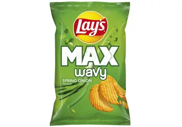 KARTUPEĻU ČIPSI LAY'S WAVY AR LOCIŅU GARŠU 120G