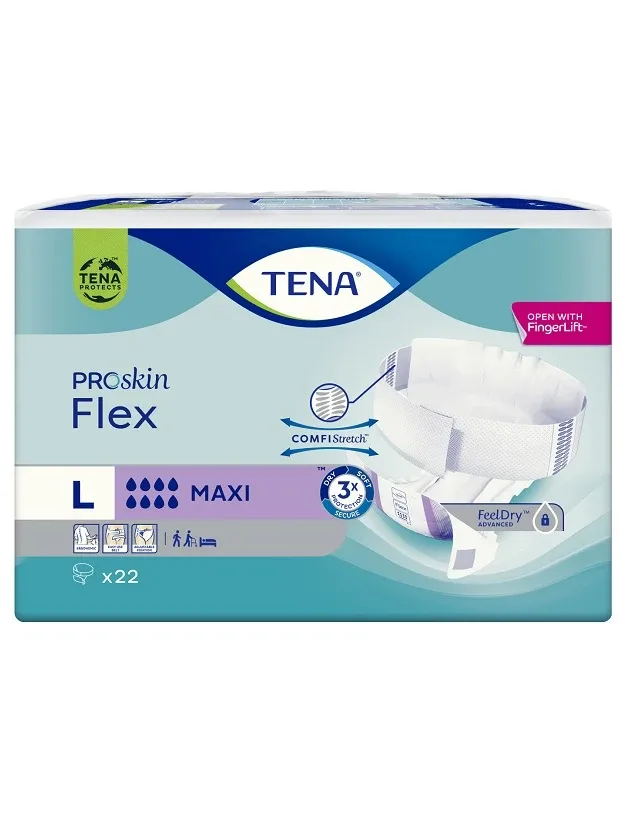 Tena Flex Maxi L Бельё для недержания с поясом, 22 шт.