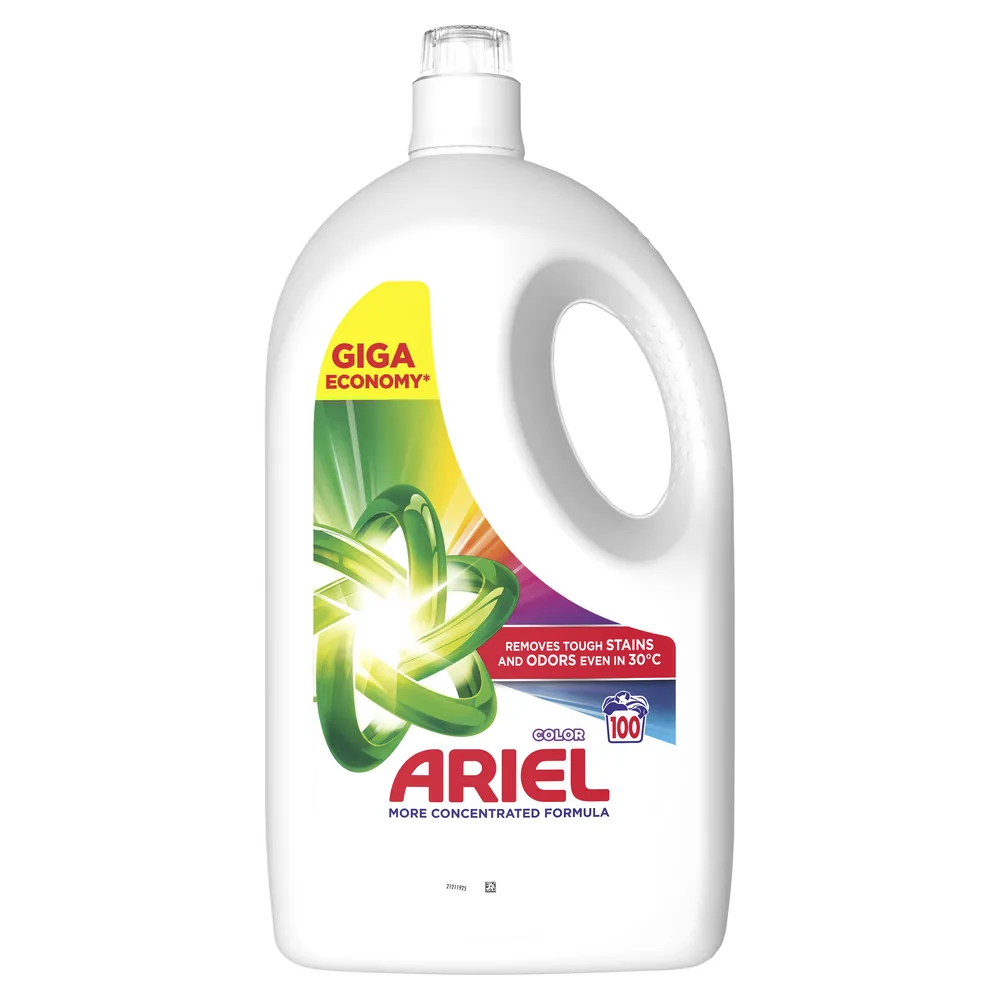ŠĶIDRAIS VEĻAS MAZGĀŠANAS LĪDZEKLIS ARIEL COLOR, 100 MAZGĀŠANAS REIZĒM, 4.5L