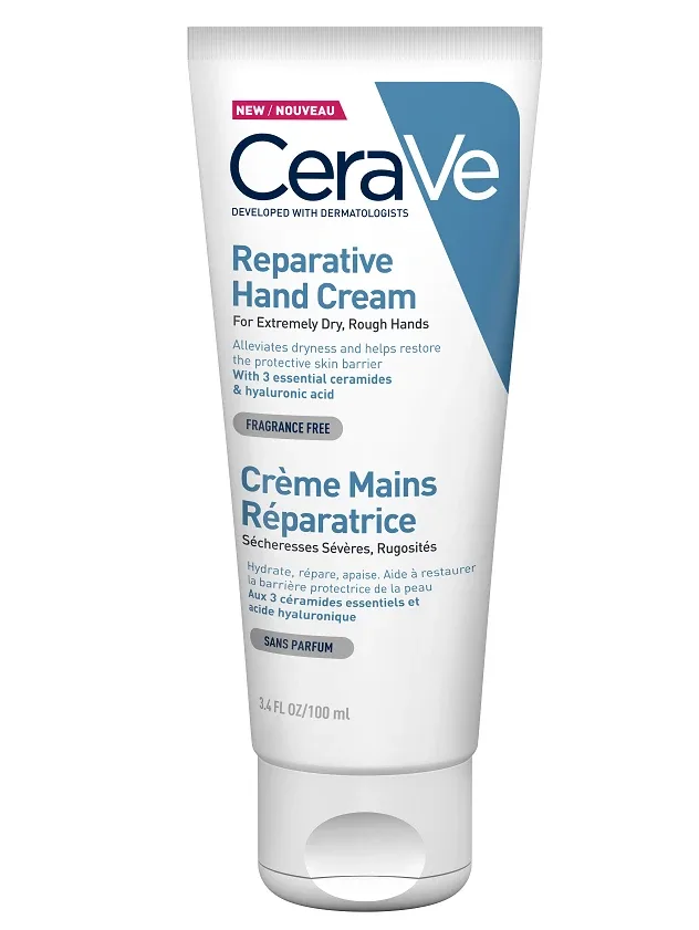 Cerave atjaunojošs krēms ar keramīdiem ļoti sausas roku ādas kopšanai, 100 ml