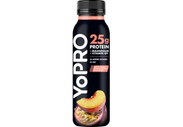 PROTEĪNA JOGURTS YOPRO PERSIKU PASIFLORAS 300G