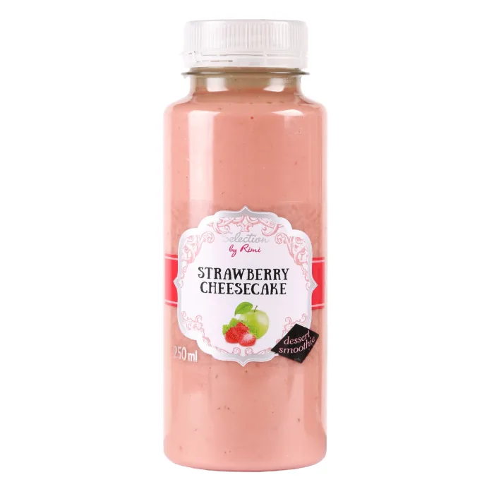 DESERTA SMŪTIJS SELECTION BY RIMI STRAWBERRY CHEESECAKE 250ML
