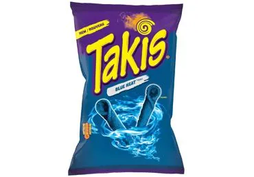 KUKURŪZAS UZKODA BLUE HEAT TAKIS 100G