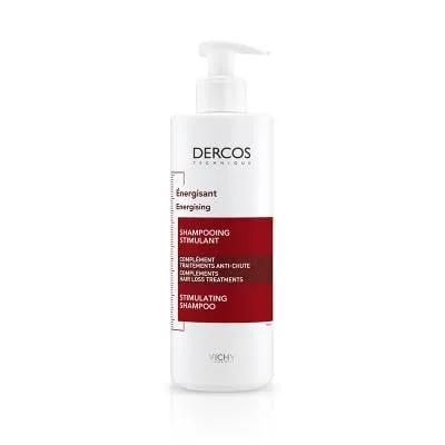Vichy Decros Energising stimulējošs šampūns pret matu izkrišanu ar vitamīniem PP/B6/B5, 400 ml