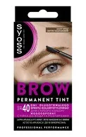 SYOSS BROW TINT UZACU KRĀSA, LIGHT BROWN, 1GAB.