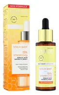 EVELINE SERUM SHOT 15% VITAMIN C+CG IZGAISMOJOŠA PROCEDŪRA SEJAI, KAKLAM UN DEKOLTĒ ZONAI, 30МЛ