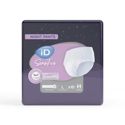 Id sensitive pants maxi night higiēniskās biksītes L N10