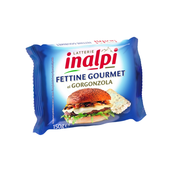 KAUSĒTS SIERS INALPI AR GORGONZOLAS ŠĶĒLĪTĒM 39% 150G