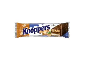 VAFEĻU BATONIŅŠ KNOPPERS PEANUT 40G