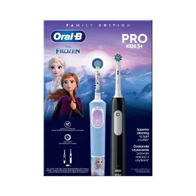 Oral B Vitality Pro + Pro kids frozen elektriskā zobu birste N2