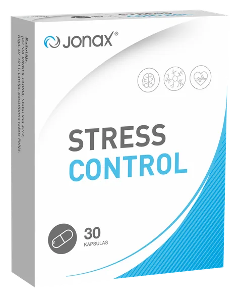 Jonax Stress Control kapsulas, 30 gab.