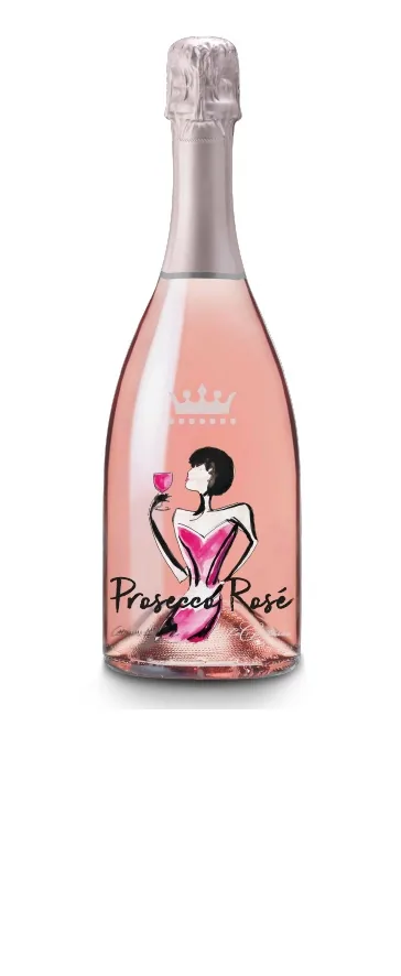 Dzirkstošais vīns Le Contesse Prosecco DOC Treviso, rose, sauss, 11%, 0,75 l