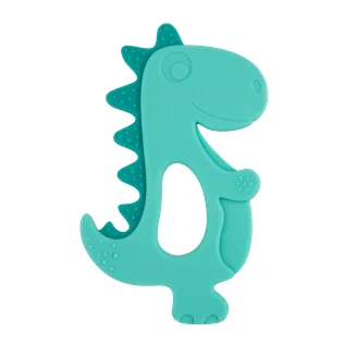 GRABULIS ZOBGRAUZNIS CANPOL BABIES DINOZAURS SILIKONA 0+