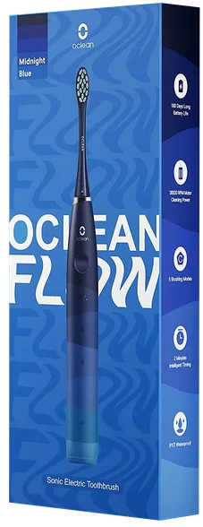 Oclean Electric Flow Blue elektriskā zobu birste, 1 gab.