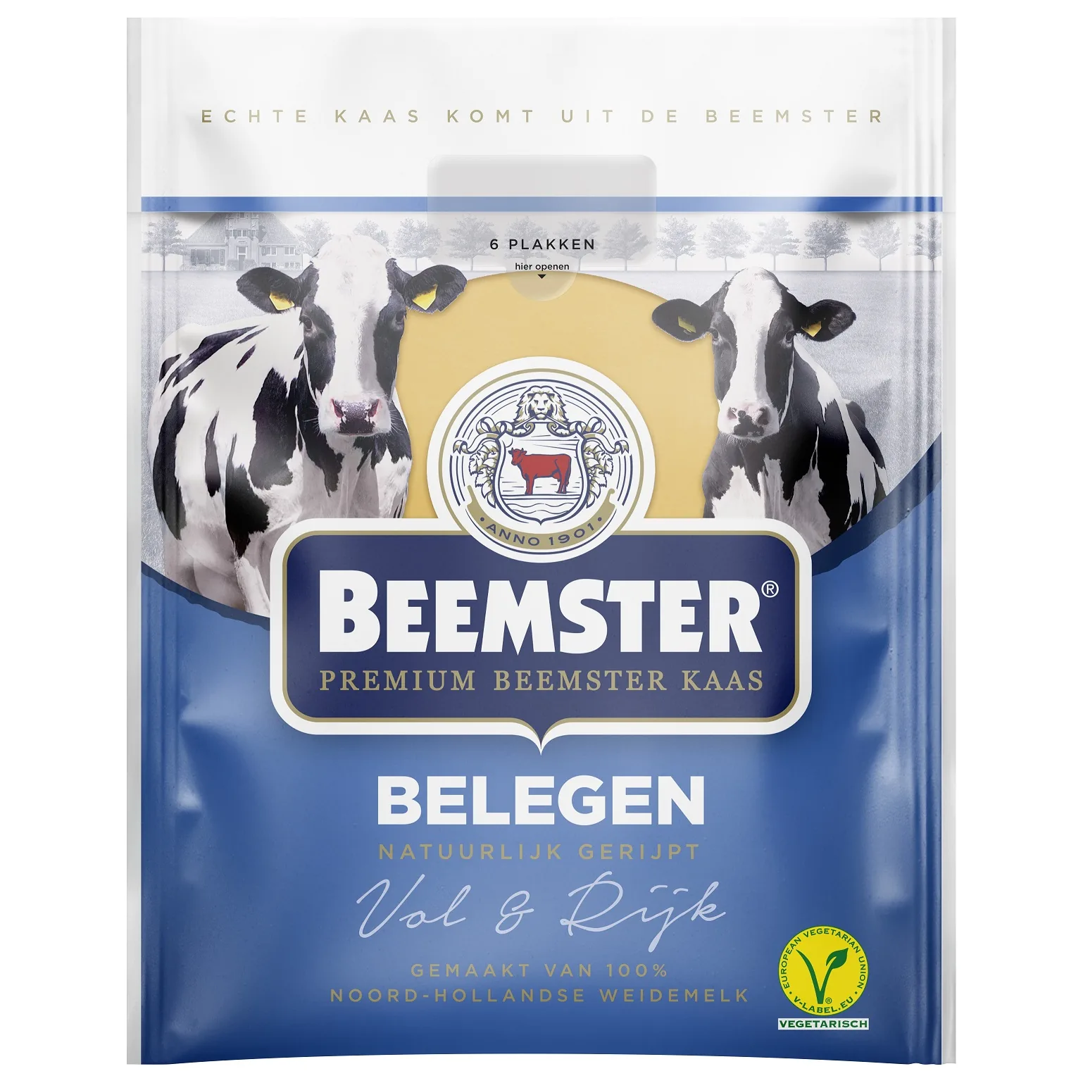 PUSCIETAIS SIERS BEEMSTER MEDIUM, 4 MĒN., ŠĶĒLĒS, 150G