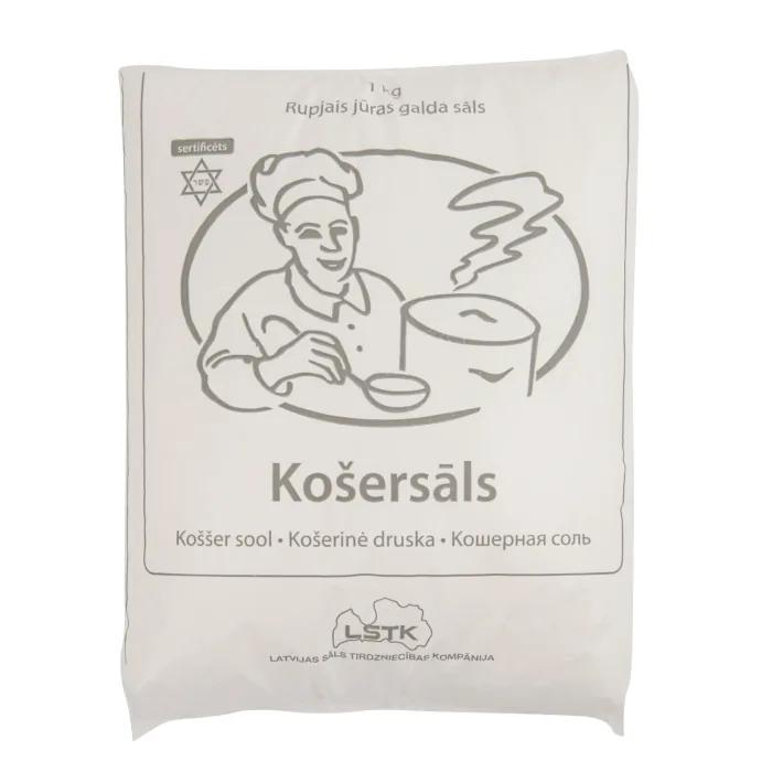 GALDA SĀLS KOŠERSĀLS RUPJAIS 1KG