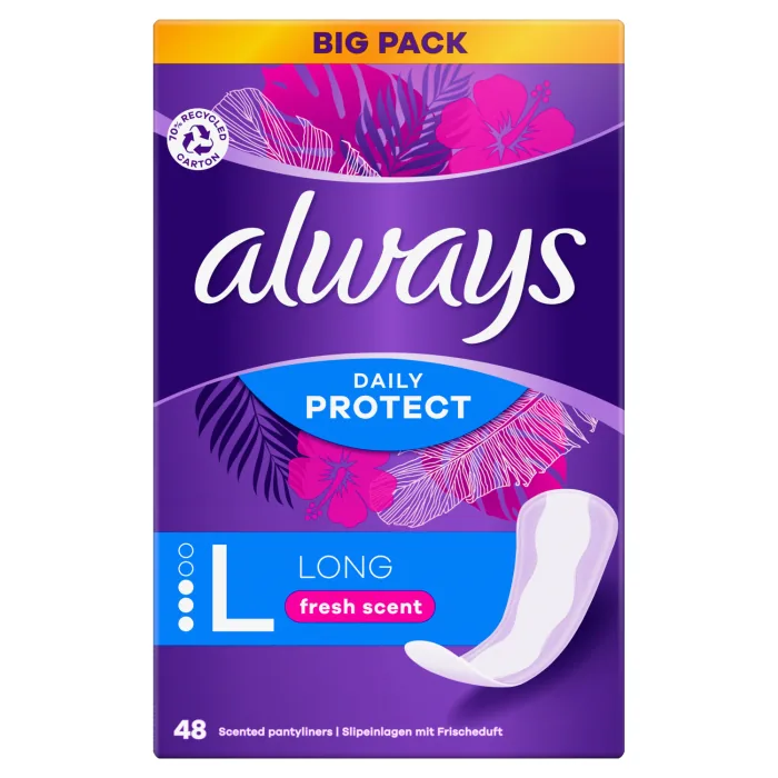 IKDIENAS IELIKTNĪŠI ALWAYS LONG FRESH SCENT 48 GAB