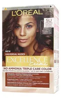 EXCELLENCE NUDES ILGNOTURĪGA MATU KRĀSA 5U, UNIVERSAL LIGHT BROWN