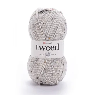 Пряжа Tweed Yarnart, 30% шерсть, 65% акрил, 5% вискоза, 100 г