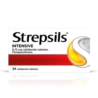 Strepsils Intensive 8,75 mg sūkājamās tabletes N24