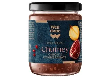 SĪPOLU UN GRANĀTĀBOLU ČATNIJS WELL DONE PREMIUM 170G
