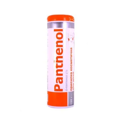Pantenol, pūderis bērniem, 100 g