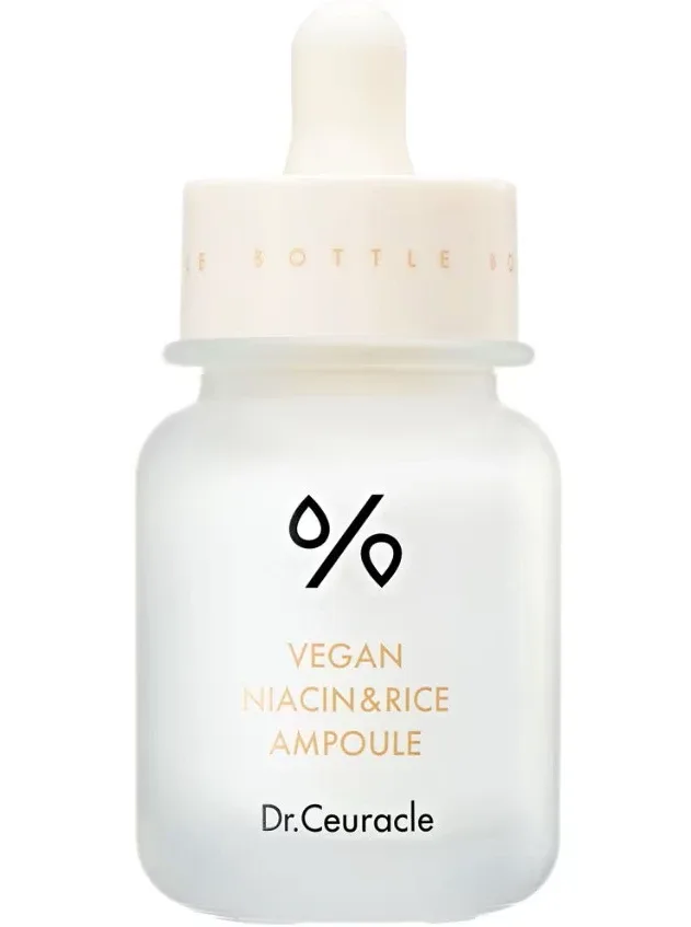 Dr. Ceuracle Vegan Niacin & Rice ampoule sejas serums ādas tona izlīdzināšanai, 30 ml