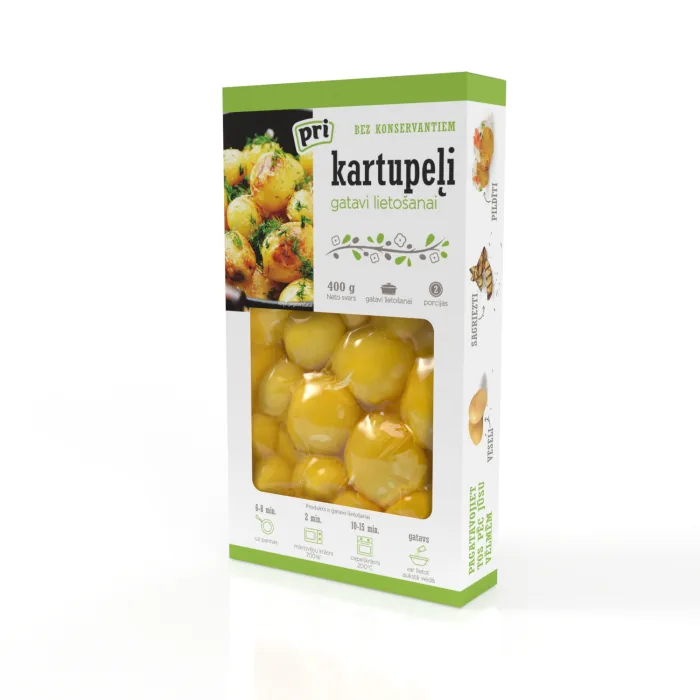 KARTUPEĻI GATAVI LIETOŠANAI 400G