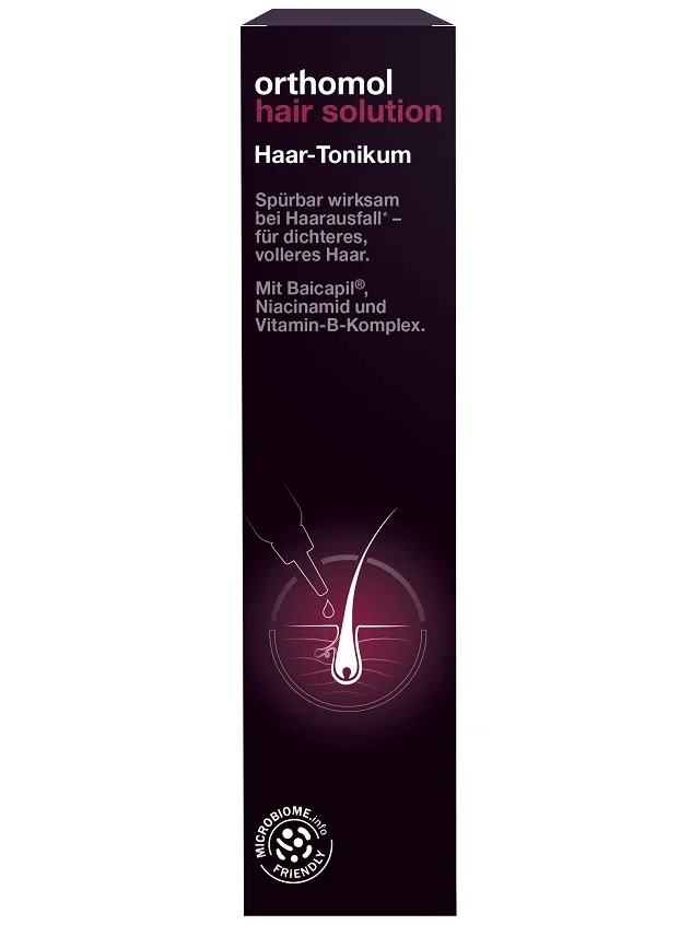 Orthomol Hair Solution matu toniks ar aplikatoru, 100 ml