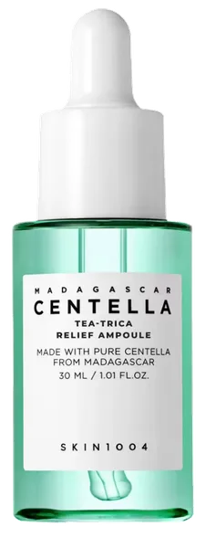 SKIN1004 Madagascar Centella Tea-Trica relief ampoule serums, 30 ml