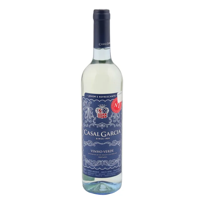 Белое вино Casal Garcia Vinho Verde полусладкое игристое 9,5%, 0,75 л