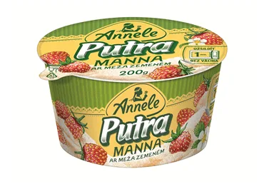 MANNAS PUTRA ANNELE AR MEŽA ZEMENĒM 6% 200G