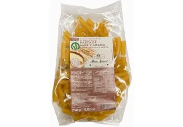KUKURŪZAS RĪSU MAKARONI PASTA NATURA PN 250G