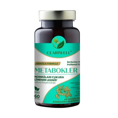 Clariwell Metabokler kapsulas N60
