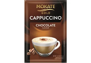 KAPUČĪNO MOKATE GOLD AR ŠOKOLĀDES GARŠU 12,5G