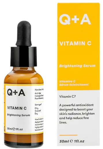Q+A Vitamin C Brightening serums, 30 ml