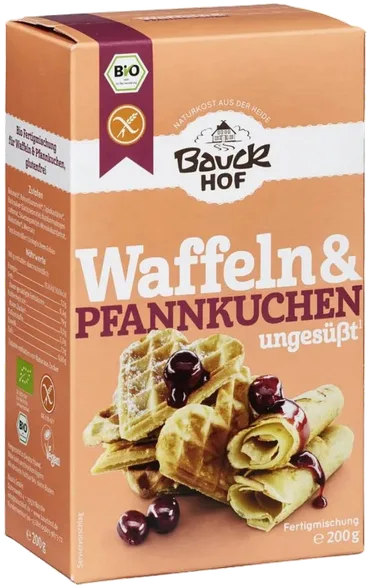 Bauck Hof bez glutēna, ekoloģiska, picas pamatnes pagatavošanai maisījums, 200 g