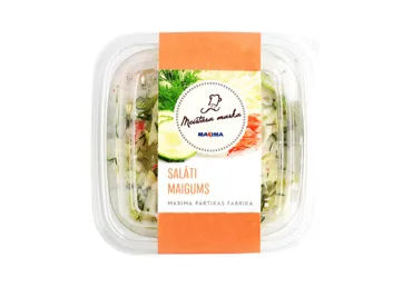 KĀPOSTU SALĀTI AR SURIMI MEISTARA MARKA 200G