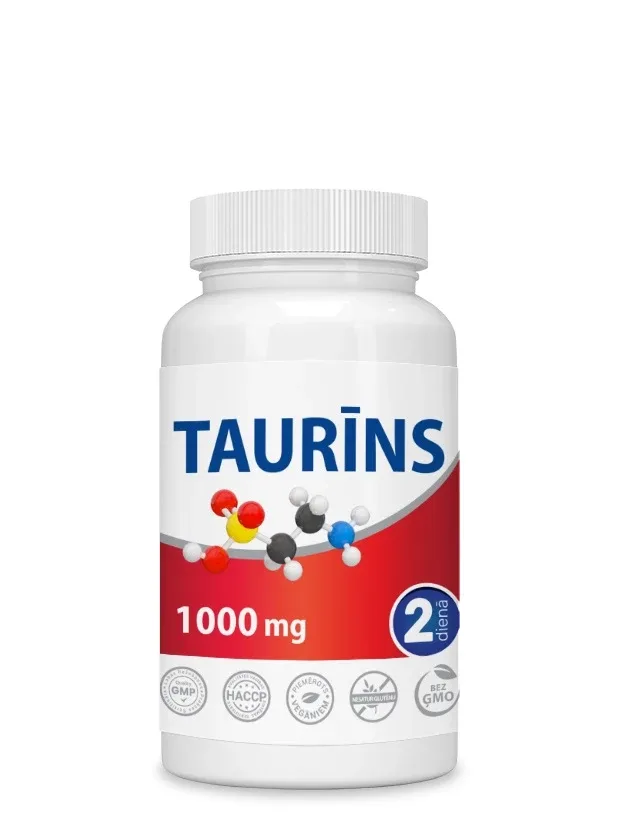 Taurīns kapsulas, 30 gb.
