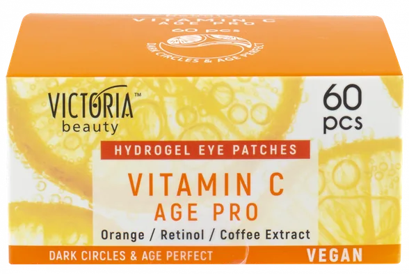 Victoria Beauty Age Pro Vitamin C gela acu spilventiņi, 60 gab.